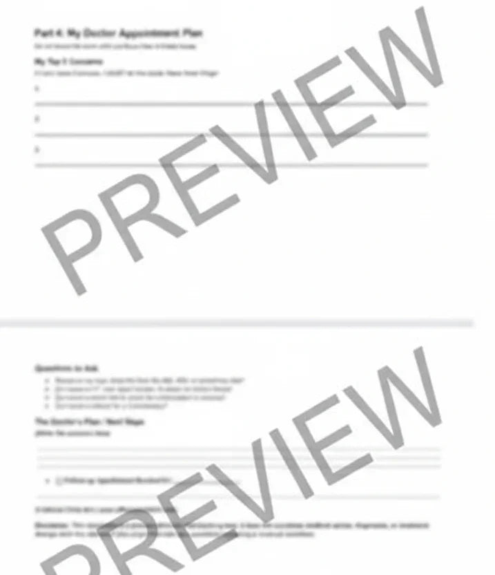 Medically Approved - Doctor-Ready Data Kit